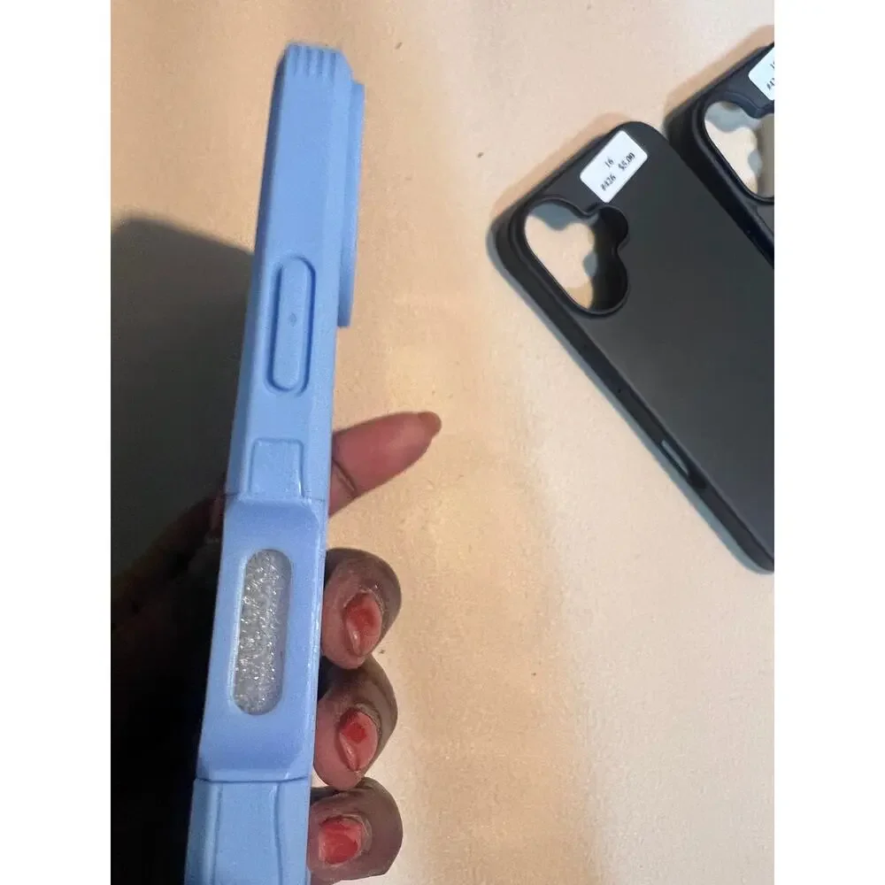 iPhone 16 Phone Cases 3 total ( Black 2, Blue 1)